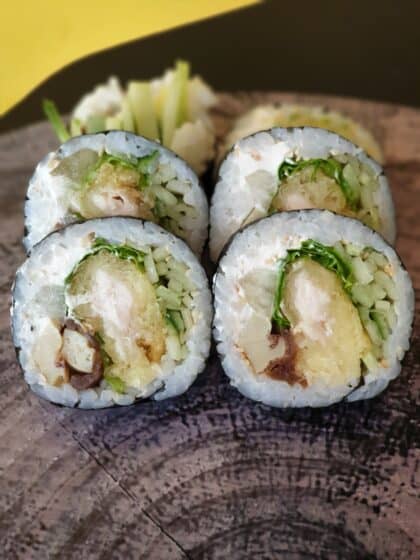 Futo butter fish w tempurze 6szt.