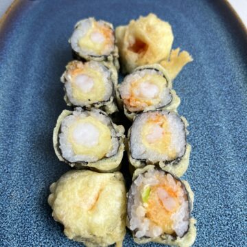 Hoso krewetka w tempurze majo chili rolka w temp. 8szt
