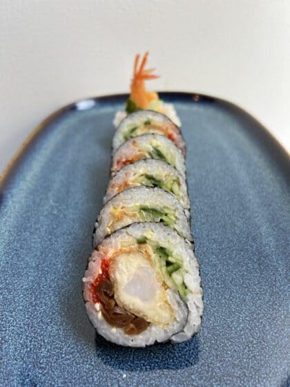 Futo Krewetka w tempurze Tobiko 6szt.