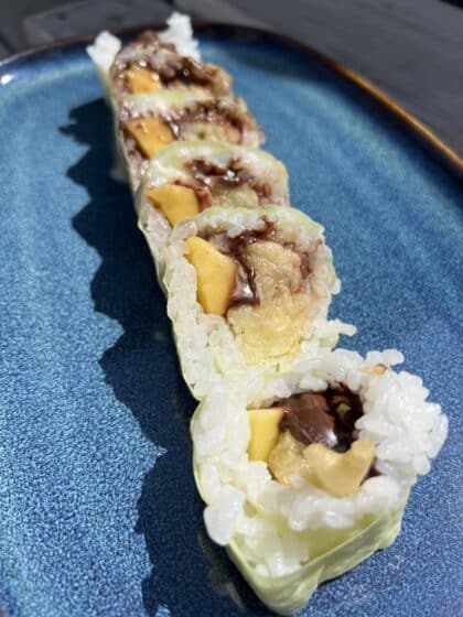 Futo Nori Sojowe Banan w tempurze 6szt.